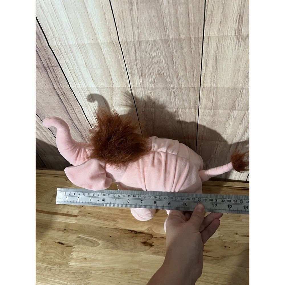 Disney JUNGLE BOOK Hathi Jr Plush Stuffed Animal Pink Elephant Toy - Picture 8 of 8
